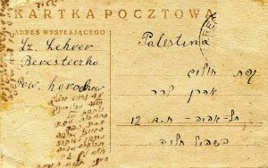 19 באוקטובר 1925. 
פייגה לרר כותבת לחליה. הגלויה ממוענת לקרוב המשפחה אהרן לרר ב"קופת חולים", ת.ד. 12 תל אביב. זהו למעשה בית החולים "הדסה" בראשית דרכו וממוקם זמנית ברחוב נחלת בנימין.