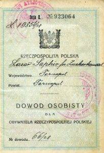 תעודת זהות לאזרח הרפובליקה הפולנית