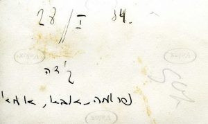 כיתוב זהה על גב שלש התמונות
28.1.1934 הוא יום החתונה עצמו.
